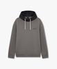 Armani Exchange Men'S Contrast Logo Patch Hoodie_Dark Gray A415331020