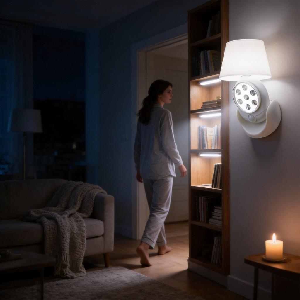 Wall Light With Infrared Sensor For Living Room Home Decor