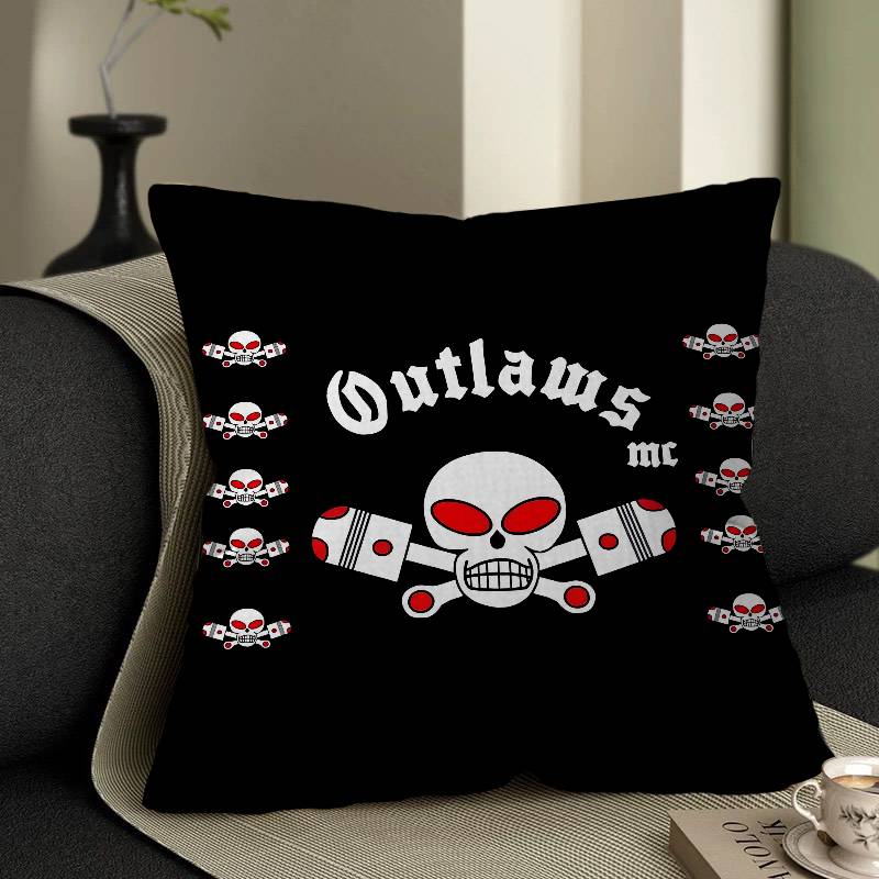 New MC Outlaws Pillowcases Home Bedding Decorative Pillow Cover Wedding Super Soft Pillow Case