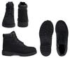 Timberland 6 Inch Premium Waterproof Boots Black Nubuck 12907 Women’s US5 23.0cm