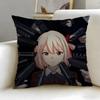 popular anime Lycoris Recoil Cushion Cover Soft  EasyWash Pillow Case  Versatile for Couch Bed Travel and Office