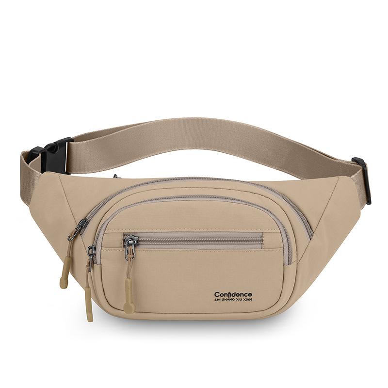 Women's Waist Bag Large Capacity Bag Sports Multifunctional Crossbody Bag Waterproof Mobile Phone Chest Bag