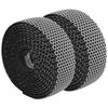 1 Pair Bike Handlebar Tape AntiSlip Elastic Bicycle Bike Cycling Handle Wraps Tape(Black White )