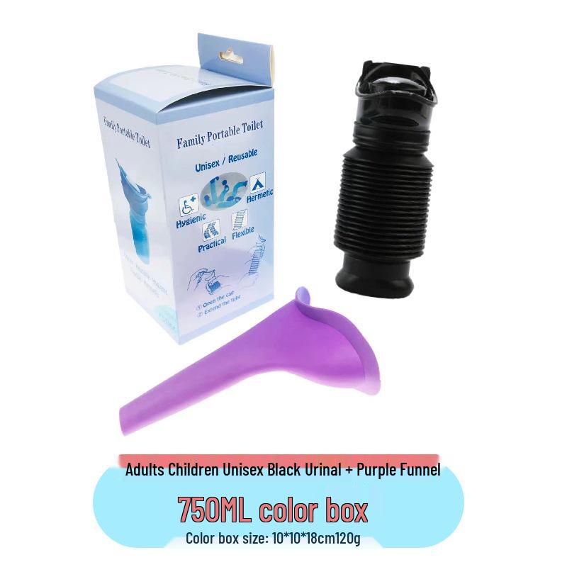 Portable Women's Travel Urinal - No-Squat, Standing, Emergency Car and Outdoor Use