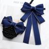 Womens Satin Neck Flower With Bow Tie For Wedding And Gift Giving