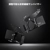 K&F CONCEPT Matte Box 4x5.65 pollici con Bandierine Laterali