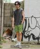 IMPROMES Casual SIDEWAYSTANCE Pigment Sleeveless T-Shirt, Men's, Green