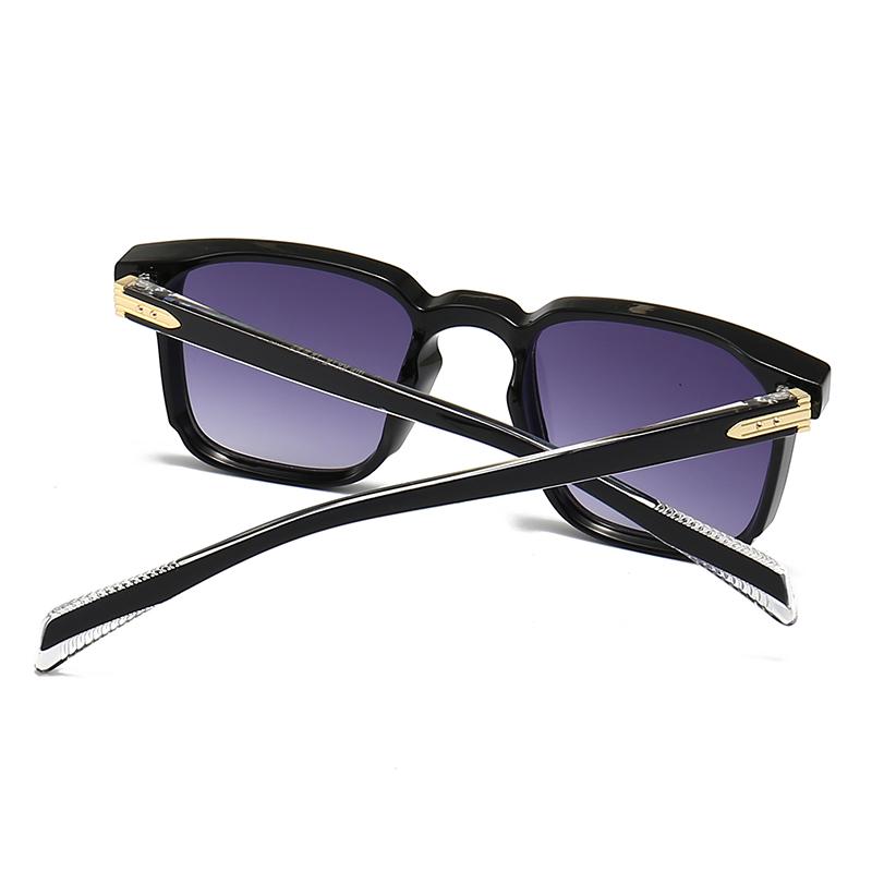 Foreign Trade  Popular Sunglasses With Rice Nails European And American Street Photography Ins Popular Model Square