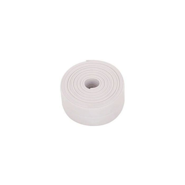 10DB(fehér)Vízálló tömítőszalag tekercsek, Fürdőszobai tömítés, PVC öntapadós tömítőszalag konyhához, WC-hez