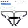 FRRK PU pásový postroj pro hráče BDSM Metal Chastity Cage v různých velikostech Sexy dospělí Intimní produkty Sexuální hračky Bondage