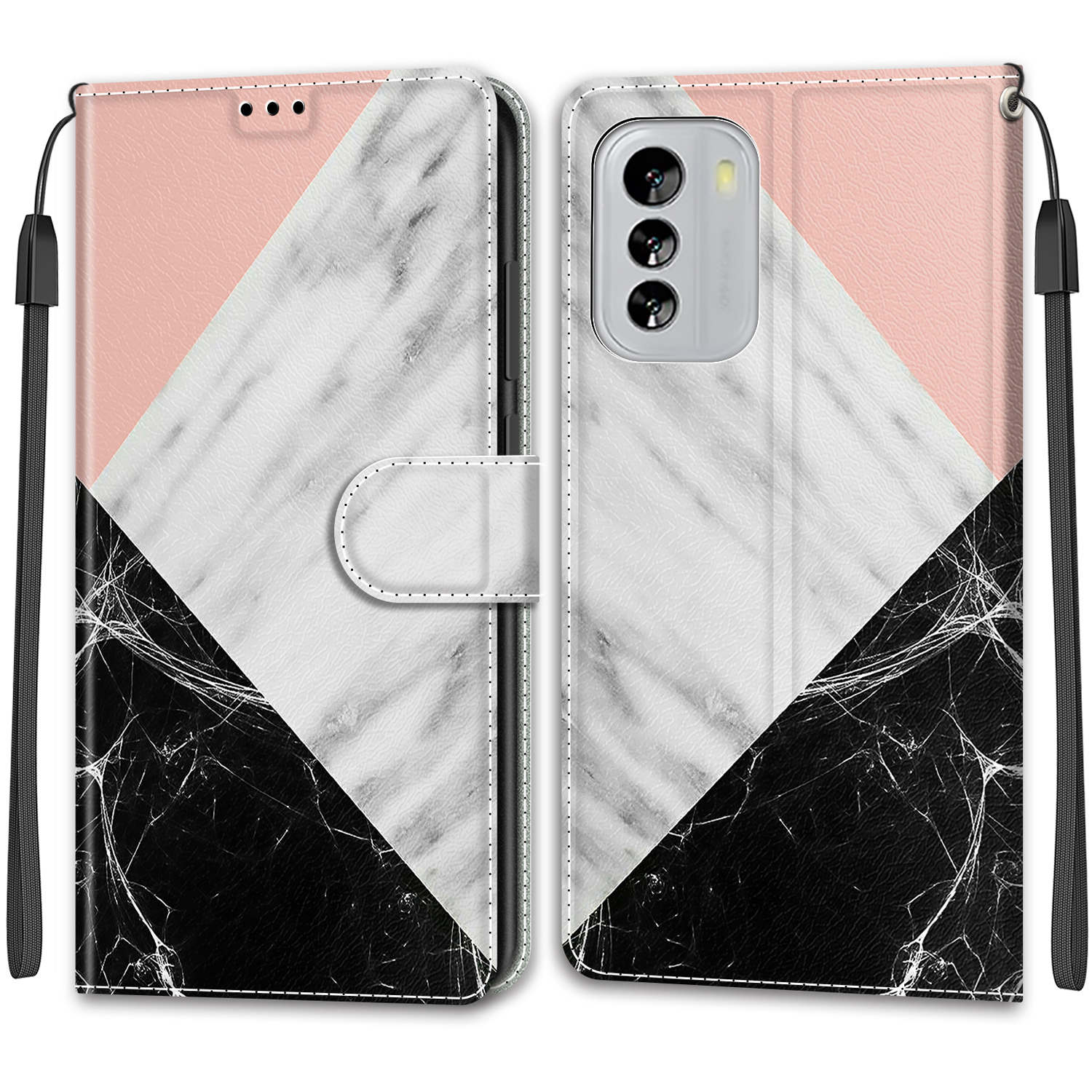 

Розкішний розписний шкіряний чохол для Nokia G60/G21/G11/G20/G10/C12/C22/C32/G42 Wallet Book Style Protective Cover для Nokia 6.3/Nokia C01 Plus/Nokia G310 Nokia G21/Nokia G11