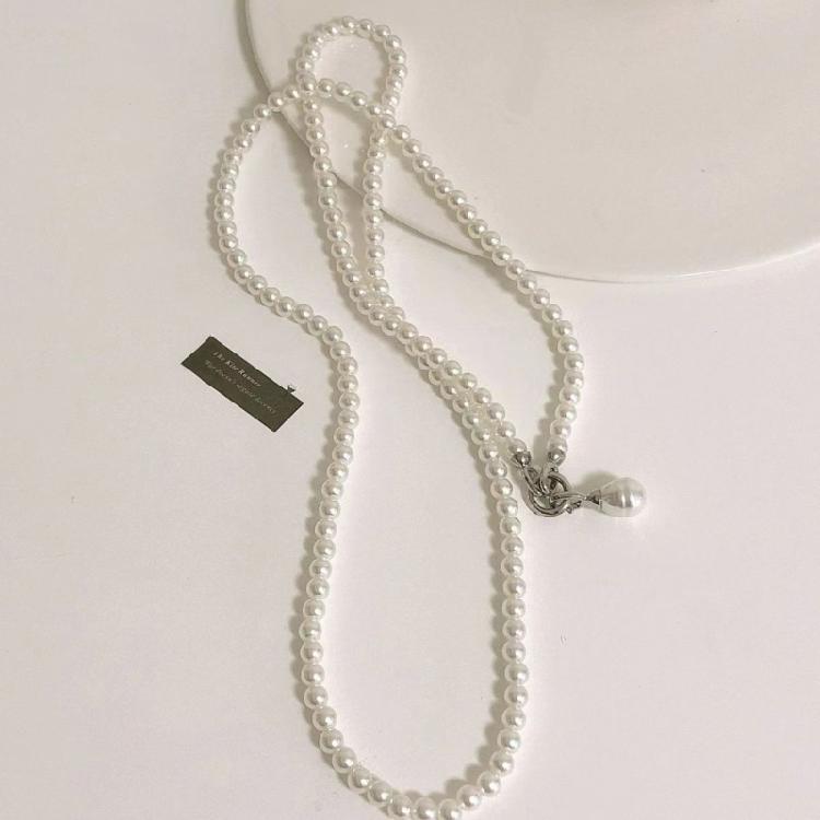 Trendsetting Crossbody Pearls Chains Sophisticated Pearls Body Chain Jewelry with Crossbody Designs for Night Parties