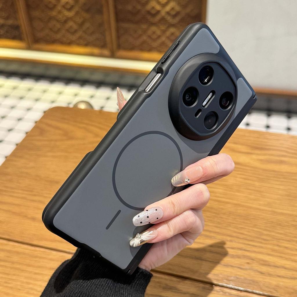 Applicable To Huawei Matex1 Magnetic Mobile Phone Case X1 Double Central Axis Hinge  X1 Skin Matte All-inclusive Anti-drop Case