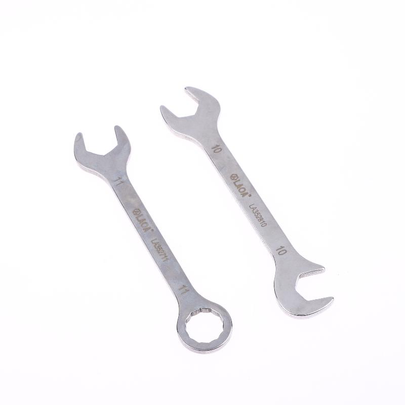 Mini Thin Double Open-End Wrench Stainless Steel Dual-Purpose Wrench 5 To 11 Mm Available Mini Dual-Purpose Wrench Set