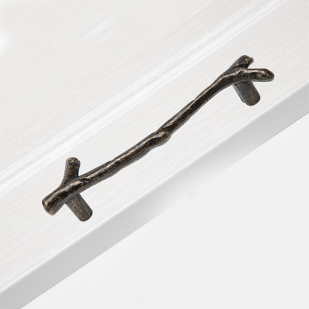 Packung mit 10 Mehrzweck-Schubladenknöpfen im eleganten Goldton im Vintage-Stil, tragbare Designs, Zubehör für Schränke und Kommoden