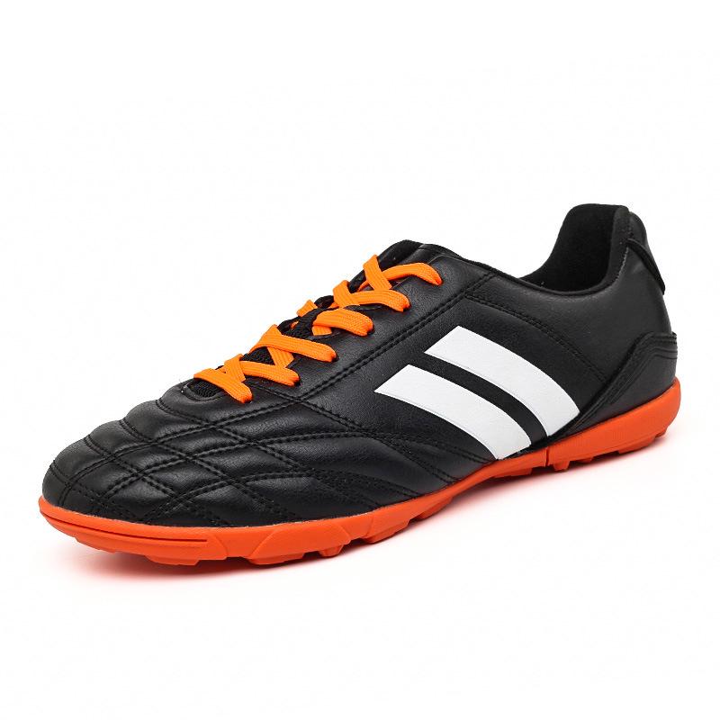 Scarpe da Calcio Basse Tf Chiodi Spezzati Erba Sintetica Ragazzi e Ragazze Adolescenti Studenti Antiscivolo Scarpe da Allenamento Competizione