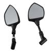 1 Pair Rearview Side Mirrors 360 Degree Rotation   for Motocycle Scooter ATV Dirt Bike 0.3in 0.4in Mounting