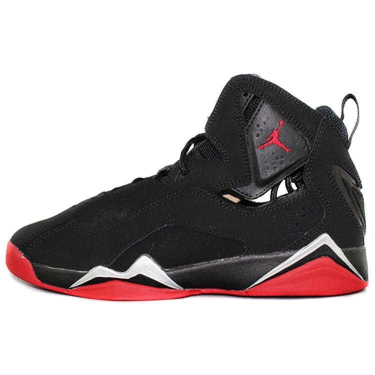 (GS) Air Jordan True Flight Black Red Kids 343795-003 EU 36