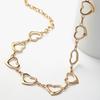 Women Metal Waist Chain, Heart & Flower Hollow Chain Belt, Adjustable Alloy Waistband with Ball Pendant for Dress Jeans