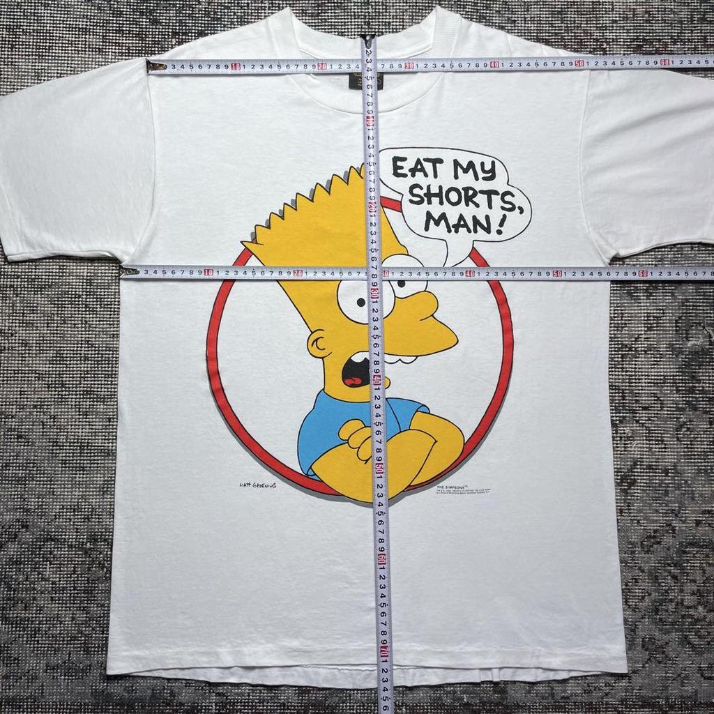 [USED] Vintage Simpsons Itchy & Scratchy Anime T-shirt