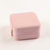 2025 Portable Leather Jewelry Storage Box for Earrings, Studs, Bracelets, Necklaces, and Rings