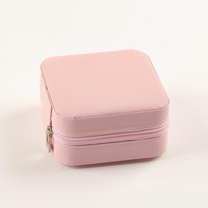 2025 Portable Leather Jewelry Storage Box for Earrings, Studs, Bracelets, Necklaces, and Rings