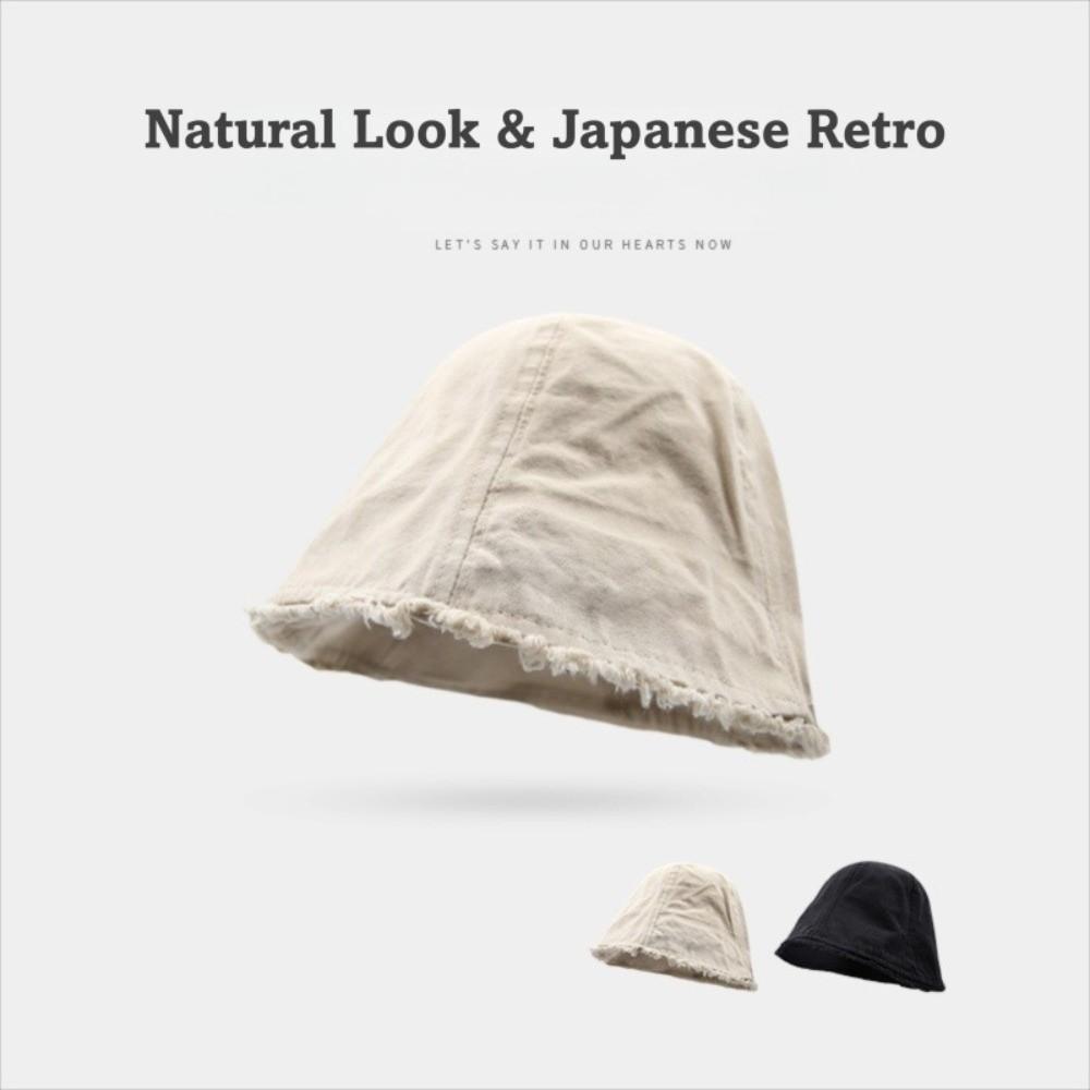 Fashion Versatile Bucket Hat Foldable UV Protection Fisherman Hat Oversized Brim Beach Hat Unisex