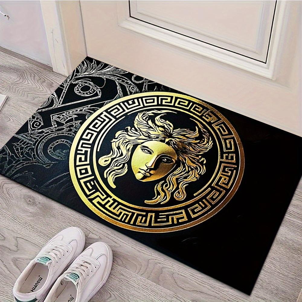 Household Dust-proof and Non-slip Crystal Velvet Floor Mat