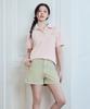 Malittepeulangsowajeobeo W Colored Denim Shorts Khaki Beige