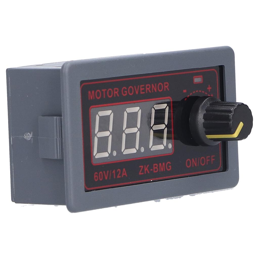 Speed Controller 60V 12A 500W Adjustable Digital DC Motor Speed Controller for Electronic Equipment Automation Equipment