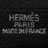 Hermes Beansufla Purse Black / SilverHardware Epsom Unisex Used