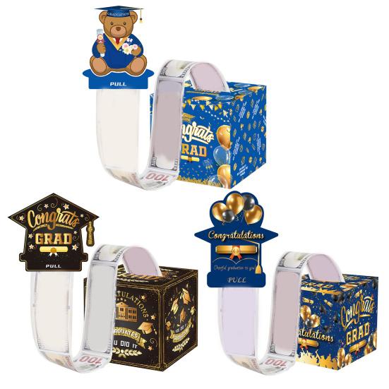2026 Graduation Money Box for Cash Gift Pull, Congrats Grad Surprise Money Holder with Pull Out Card, Class of 2026 Graduation Gift for Party Supplies