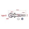 Special Lengthen Chrome Hitch Mount Tow Ball 50mm 2 INCH Shank Dia Coupling Trailer Parts RV Camper Caravan Accessories