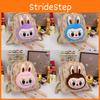 Cartoon Plush Backpack With Canvas Material And Adjustable Straps For Daily Use