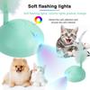Cats Interactive Toy Automatic Intelligent Car USB Charging LED Indoor Kitten Toy