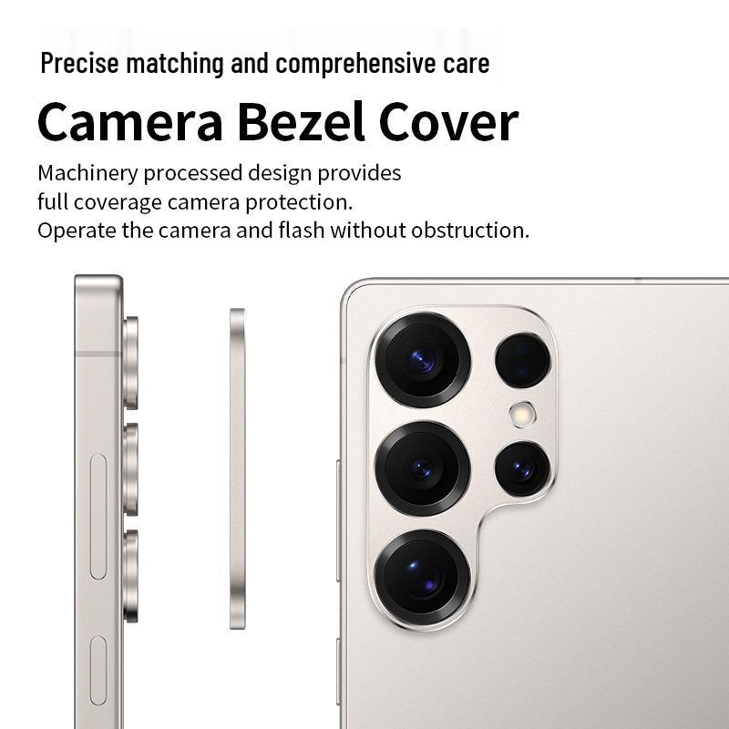 Samsung S25 Ultra Metal Camera Lens Protector - Matte, Anti-Drop Film