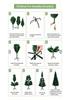 PVC Encrypted Christmas Tree with Pointed Top for Mall and Hotel Decorations