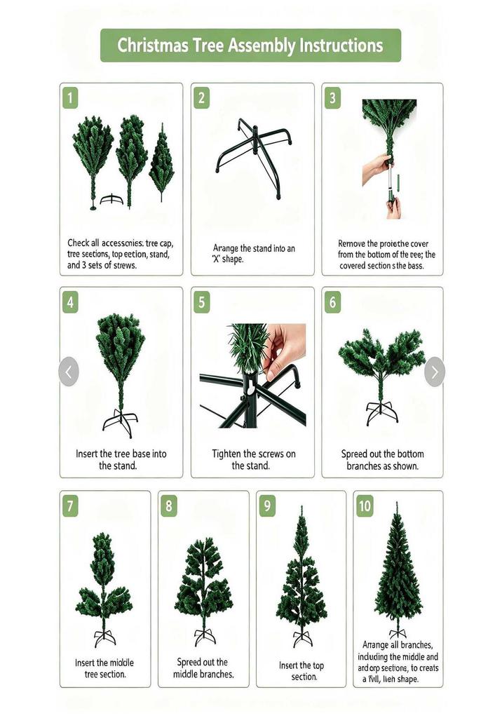 PVC Encrypted Christmas Tree with Pointed Top for Mall and Hotel Decorations