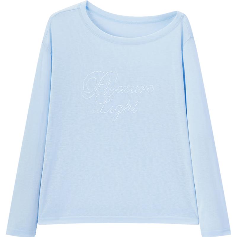 EICHITOO Women s Off-Shoulder Long-Sleeve T-Shirt M
