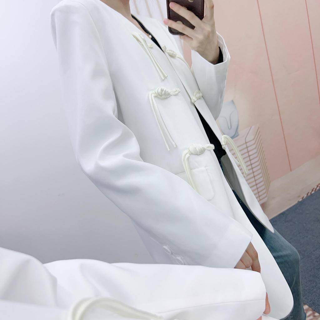 Clearance: Frog Button Chinese-Style Lapel Jacket, Long-Sleeved, Spring/Autumn