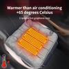 Winter Graphene Car Heating Cushion USB Electric Heating Cushion Intelligent Thermostat Heating Plush Seat Cushion 12V Anti-slip