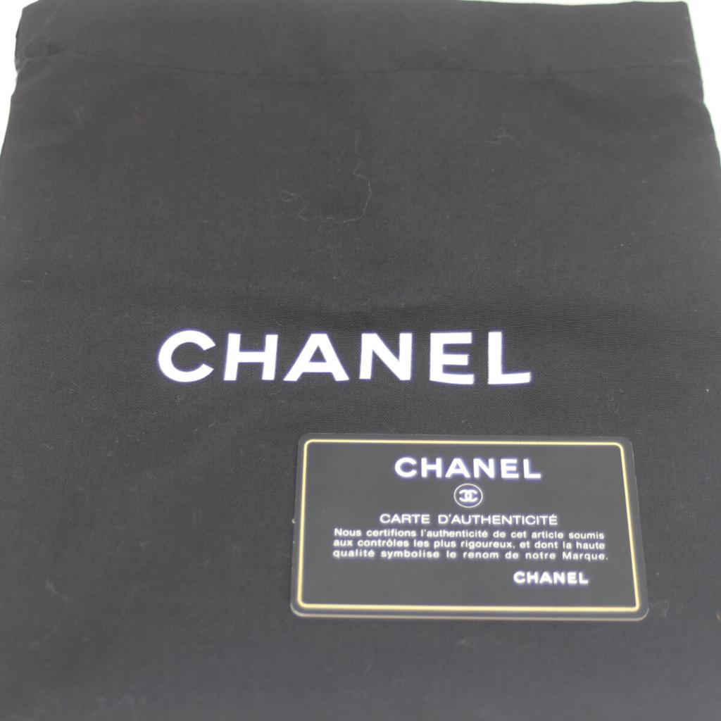 CHANEL No. 27 A84069 Black Caviar GHardware Bois Chanel Chain Wallet Shoulder bag blackUsed