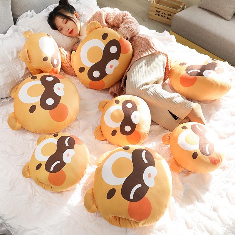 Genshin Impact Kissen Xiangling Guoba Waschbär Plüschtier Mondschein-Fröhlichkeitsfest Waschbär Kissen Plüschtier Anime Geschenke Für Fans