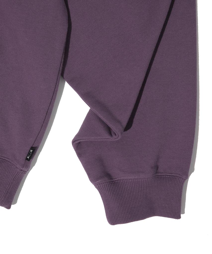 CRITIC Spike Wormhole Sweat Shirts Purple