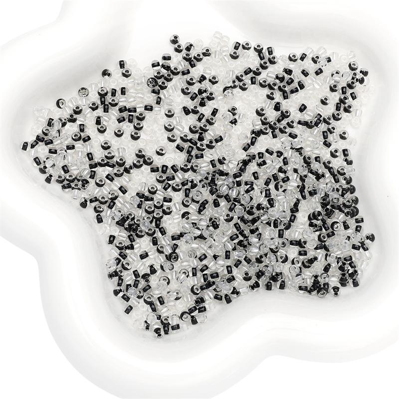 

450 г Стеклянные бусины Шарм Чешские Прозрачные Сердечник Флуоресцентные Дофаминовые бусины Бусины-разделители Семена Для Изготовления Ювелирных Изделий Аксессуары 02 3mm 13000pcs