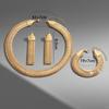 Set di Gioielli Collana Bracciale Orecchini Stile Classico Quotidiano Casual Versatile Accessori da Donna