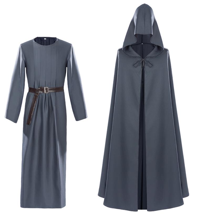 Gandalf The Wizard Cloak Cape for Lord of the Rings & Hobbit Cosplay