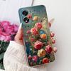 For OPPO A18 A38 CPH2579 CPH2591 Elegant Floral Butterfly Phone Case For Oppo A18 A38 4G Soft Silicone TPU Cases