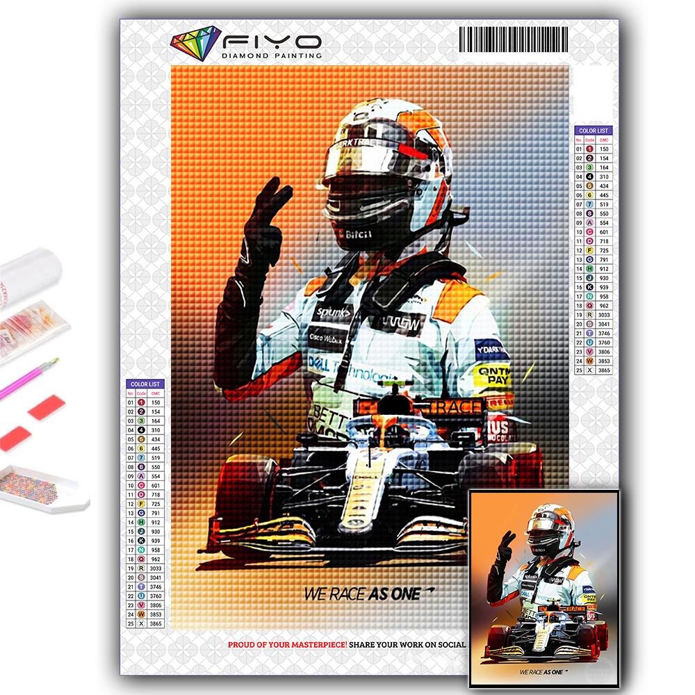 

Полный 5D Diy Алмазная картина F1 Гонщик 5D Алмазная картина