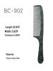 6-Piece High-End Hair Styling Comb Set for Barber and Salon Use